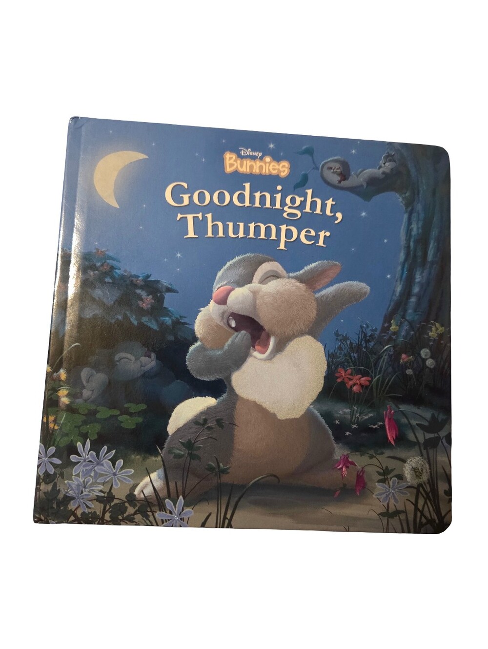 Disney Bunnies Goodnight, Thumper Board Book - Blue